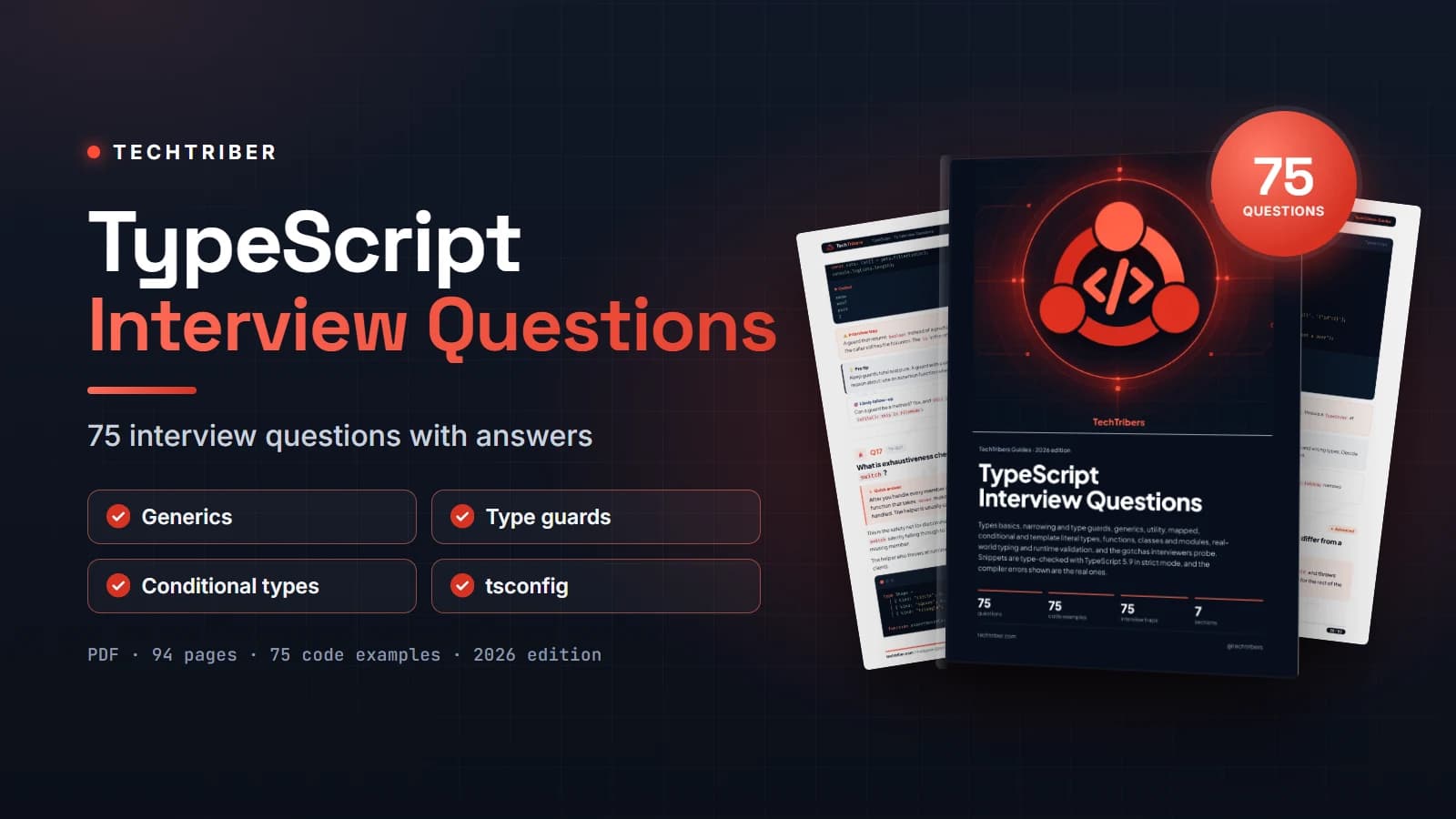 TypeScript: 75 Interview Questions with Answers